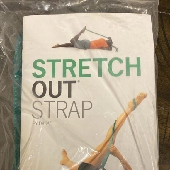 The Original Stretch Out Strap with Exercise Book Green​ - Picture 1 of 2